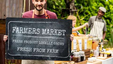 Haymarket Farmers' Market - October