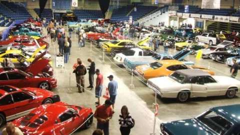 Stockton Car Show and Burnout Contest