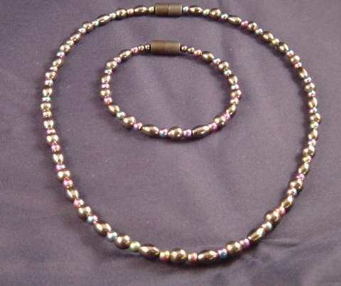 Rainbow Rice Round:  Necklace $35.00 add a matching Bracelet for only $25.00 more