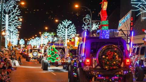 Gatlinburg's Fantasy of Lights Christmas Parade