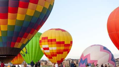 Erie Hot Air Balloon Launch