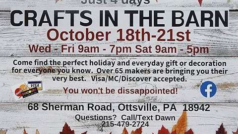 Crafts in the Barn - October