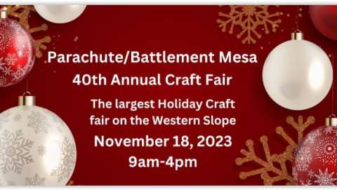 Parachute/Battlement Mesa Craft Fair