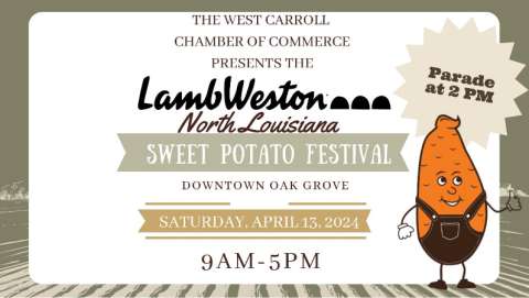 Lamb Weston North Louisiana Sweet Potato Festival