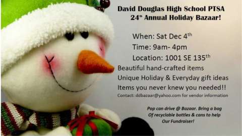 David Douglas HS Holiday Bazaar