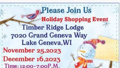 Timber Ridge Holiday Shopping Event - November