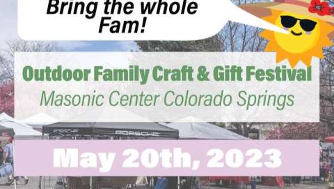Outdoor Family, Food & Craft Festival -May