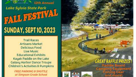 Lake Sylvia State Park Fall Festival and Artists Market