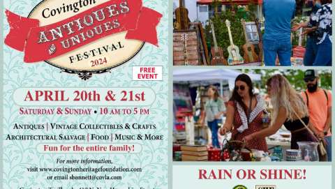 Covington Antiques and Uniques Festival