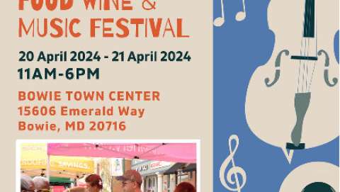 Savor Bowie Food Wine and Music Spring Fest