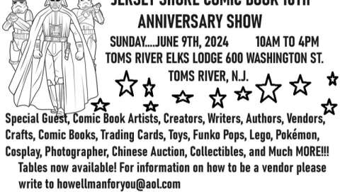 Jersey Shore Comic Book Tenth Anniversary Show!