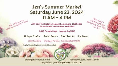 Jen's Summer Market - Macon