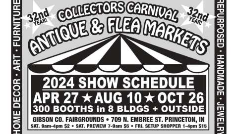 Collectors Carnival Antique & Flea Market- April