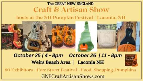 Great New England Craft Show at the NH Pumpkin Festival