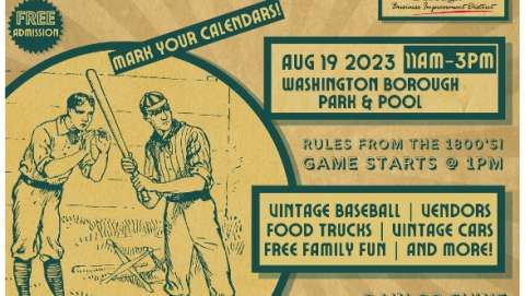 Vintage Baseball Game & Car Show