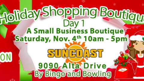 Holiday Shopping Boutique Day