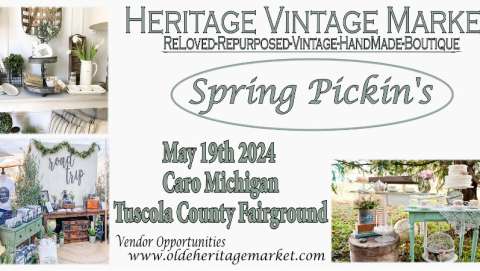 Spring Pickin's Tuscola County Fairgrounds