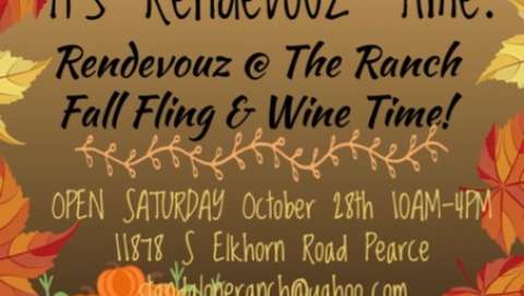 Rendevouz @ the Ranch Fall Fling & Wine Time!