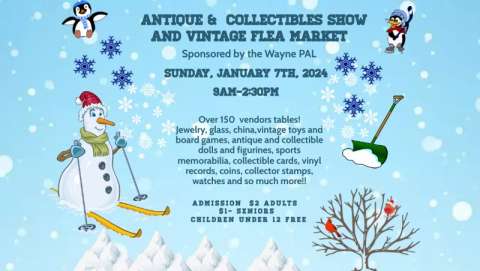 Wayne PAL Antique and Collectibles Show - January