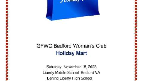 GFWC Bedford Woman's Club Holiday Mart