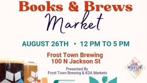 Books + Brews Market