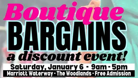 Boutique Bargains | Marriott Waterway the Woodlands, TX