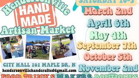 Hendersonville Handmade Market - March
