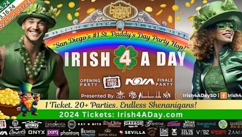 Irish 4 a Day ~ Saint Paddy's Day Party Hop!