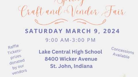 Lake Central Band Boosters Spring Craft and Vendor Fair