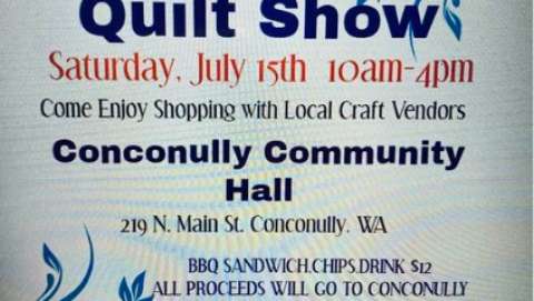 Conconully Summer Craft and Quilt Show