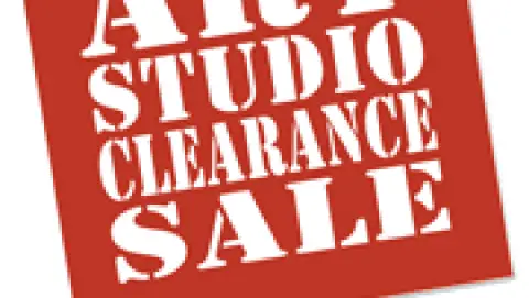 Art Studio Clearance Sale
