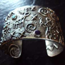 Tufa Cast Navajo Jewelry