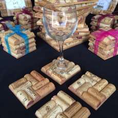 Recycled Wine Cork Trivets