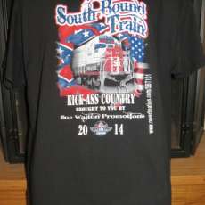 South Bound Train Black Men's T-Shirt