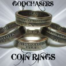 Hand made to order Washington Quarter Coin Rings