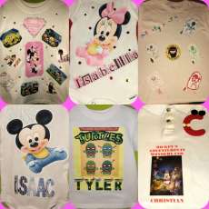 Special personalized infant Onesies and Kids Tee's