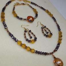 Gemstone Jewelry Set
