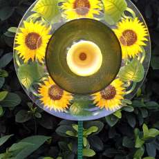 Sunflower glass flower for your garden