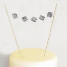 Geometric Cake Bunting
