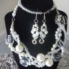 Chunky Necklace and Earring set