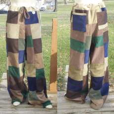 Custom Made Patchwork Pants