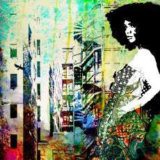 City Girl Digital Painting