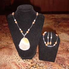 Necklace-Bracelet-Ear ring Set