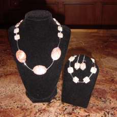 Necklace-Bracelet-Ear Rings Set