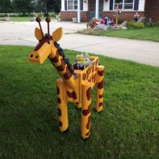 Giraffe Planter box