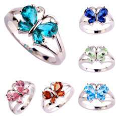 Butterfly Ring in Your Choice of Colors