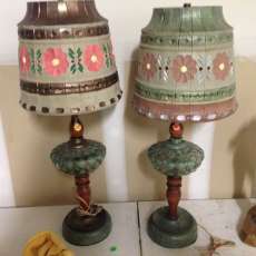 Renewed vintage lamps