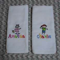 Personalized Boy's Hand Towel