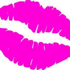 Lips Outdoor Decal