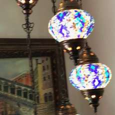 European Art Deco Hanging Lamp